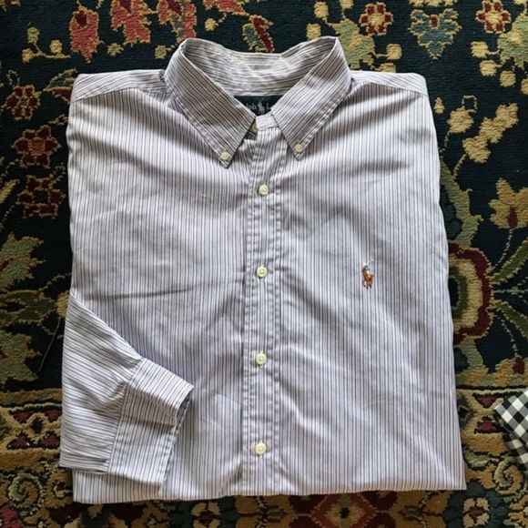 Polo Ralph Lauren Other - Polo Button Down Striped Men's Classic Fit
